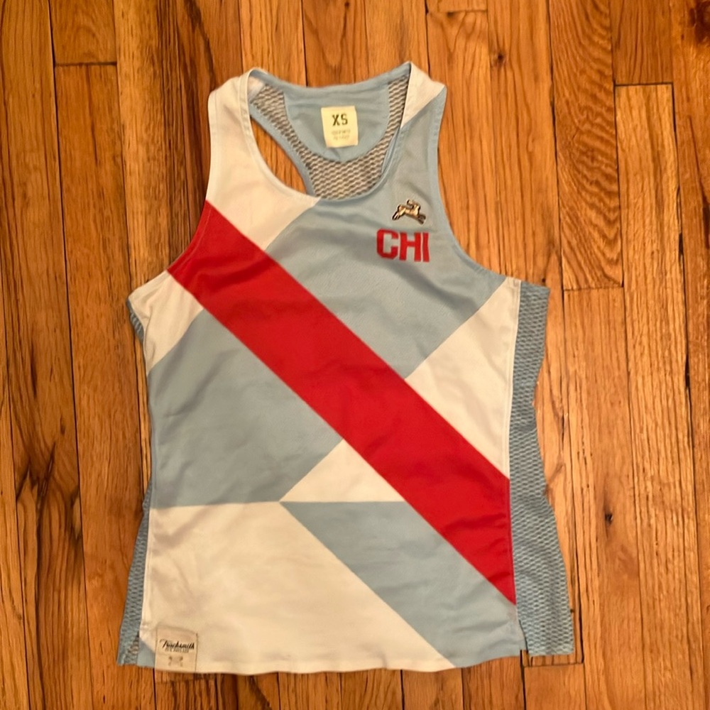 Tracksmith Chicago Marathon Tank Size XS, brand new without tags